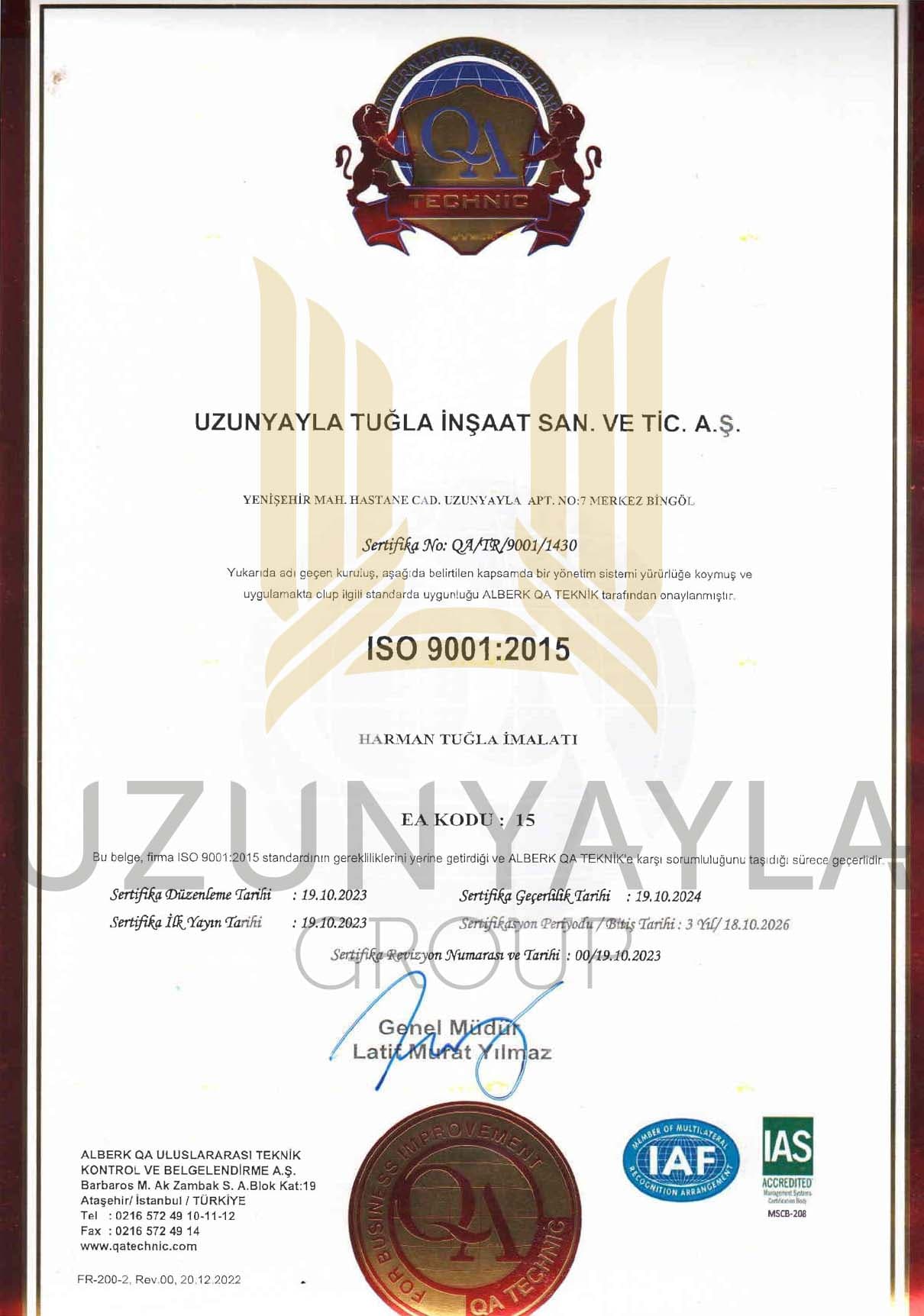 ISO 9001